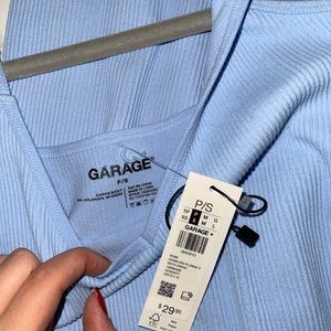 Baby blue dress from garage, never worn.